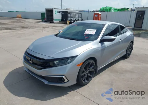 2020 Honda Civic Sport z USA, uszkodzony, nr VIN 2HGFC4B82LH302564
